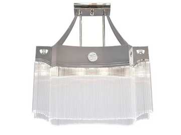 METROPOLITAN III - Handmade brass chandelier by Patinas Lighting - view 2